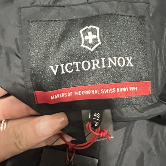 Victorinox Swiss Leiden Insulated Blazer Size 38 R Black Performance Jacket - Picture 4 of 10